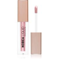 NOBEA Metal Liquid Eyeshadow skystieji akių šešėliai atspalvis Rosegold #E02 4 ml