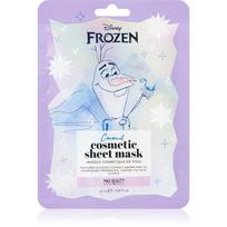 Mad Beauty Frozen Olaf skaistinamoji ir drėkinamoji tekstilinė veido kaukė 25 ml