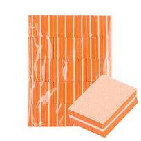 Nagų blokeliai Ocho Nails MINI, oranžiniai, 50 vnt