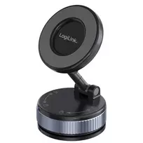 Magnetic smartphone hole r with vacuum suction