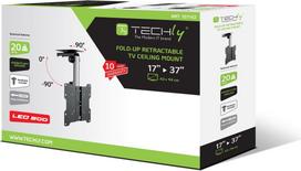 Techly LCD/LED TV ceiling mount 17-37 inch 20kg foldable