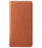 Rudas atverčiamas dėklas Samsung Galaxy A56 5G telefonui "HDD Magnetic Wallet Case"