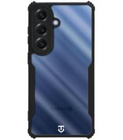 Juodas / skaidrus dėklas Samsung Galaxy S26 telefonui "Tactical Quantum Stealth Cover"