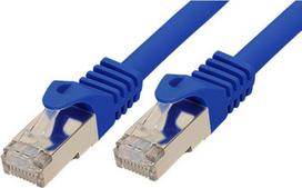 ShiverPeaks Cat.7 Rohkabel S/FTP 30 m - RJ-45 - - männlich/m?nnlich - Gold -Cat.7 - Kabel - Netzwerk