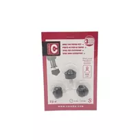 Caruba 1/4&34 Statief Voetje - Rubber / 22mm (3 stuks)