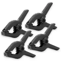 Caruba Background Klem Zwart Medium (4 stuks)