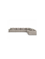 LIVING 3C2 MAXI (470X360cm) modulinis komplektuojamas minkštas kampas