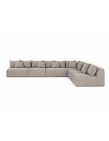 LIVING 3C2 MAXI S (449X338cm) modulinis komplektuojamas minkštas kampas