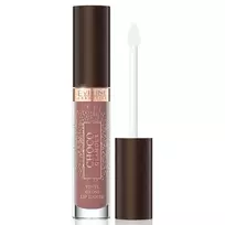 Eveline Cosmetics, Choco Glamour, Lip Gloss, 03, Toffee Chocolate, 4.5 ml
