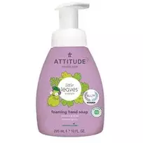 Attitude Vaikų putojantis rankų muilas „Little Leaves“ su vanilės ir kriaušių aromatu, 295 ml