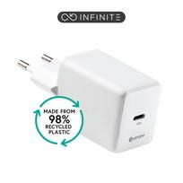 eSTUFF INFINITE (GRS) USB-C Charger  EU PD 45W GaN. 1 x USB-C.