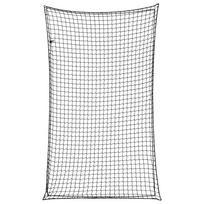 Priekabos tinklas su elastine virve, juodas, 2,5x1,5m, PP