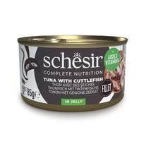 Schesir C&B konservai su tunu ir sepija drebučiuose katėms, 85 g
