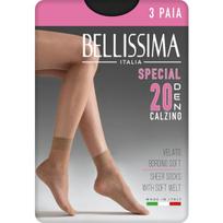 Kojinės moterims Bellissima Special juodos, 3vnt., 20 DEN, Universalus