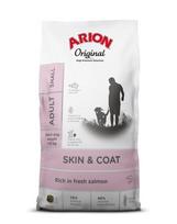 Arion Original Skin&Coat Adult suaugusiems mažų veislių šunims su lašiša, 2 kg