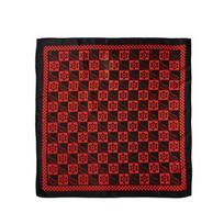 Art of Polo Šalikas juodas, Raudona sz20953-2 black, red