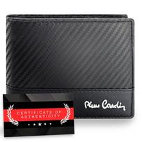 Vyriška odinė piniginė Pierre Cardin, juoda, RFID apsauga 423706