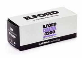 Ilford Film 3200 Delta 120 EXP