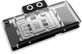 Alphacool Core Geforce RTX 5080/5070 Ti Solid Core GPU Wasserkühler, ARGB, mit Backplate - Acryl | WACH-944 | 4250197148450
