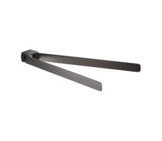 Gedy - Sieninė rankšluosčių kabykla PIRENEI 35,9 cm metalinė pilka