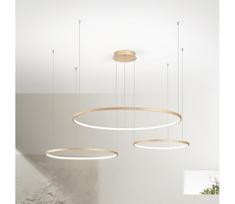 Ondaluce - Dimeriuojamas LED pakabinamas šviestuvas ant troselio SOEL LED/28W/230V+LED/38W+LED/47W