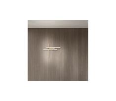 Ondaluce - dimeriuojamas LED sieninis šviestuvas MOVIDA LED/20W/230V auksinis