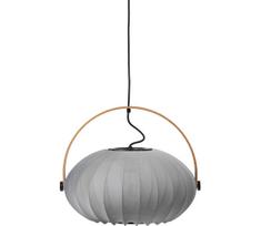 Halo Design 746354 - Pakabinamas šviestuvas su laidu DC 1xE27/40W/230V skersm. 40 cm pilka/ąžuolas