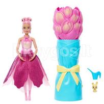 BARBIE TULIP SURPRISE lėlė gėlėje (JMF57)