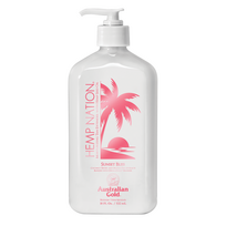 AUSTRALIAN GOLD drėkinamasis kremas  HEMP NATION SUNSET BLISS, 535 ml