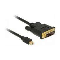 DELOCK Kabel mini Displayport 1.1 Stecker > DVI 24+1 Stecker 5 m