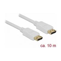 DELOCK Kabel Displayport 1.2 Stecker > Displayport Stecker 4K 60 Hz 10 m