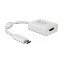DELOCK USB Type-C Adapter zu HDMI DP Alt Mode 4K 60Hz mit HDR Funktion