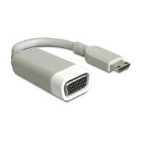 DELOCK Adapterkabel mini HDMI-C St > VGA Buchse screwless