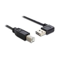 DELOCK Kabel EASY USB 2.0-A 90G gewinkelt > B Stecker/Stecker 3 m