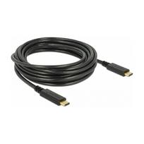 DELOCK USB 2.0 Kabel Type-C zu Type-C 4 m 5 A E-Marker