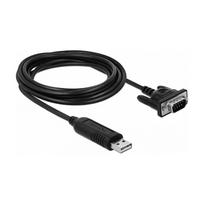 DELOCK Adapter USB 2.0 Typ-A zu 1 x Seriell RS-232 DB9