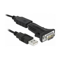 DELOCK Adapter USB 2.0 Typ-A Stecker zu 1 x Seriell RS-422/485 DB9