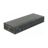 DELOCK Externer Industrie Hub 10 x USB 3.0 Typ-A mit 20 kV ESD Schutz