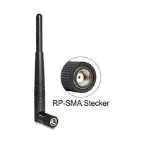 DELOCK Antenne WLAN RP-SMA 802.11 a/b/g/n 3 dBi omni Gelenk schwarz