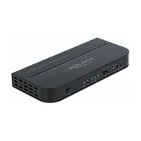 DELOCK HDMI Switch 3 x HDMI in zu 1 x HDMI out 4K 60 Hz mit Audio Extraktor