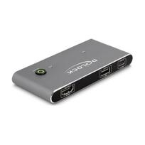 DELOCK USB-C KVM Switch zu HDMI 8K 60 Hz mit USB 2.0