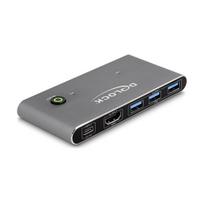 DELOCK HDMI KVM Switch 8K 60 Hz mit USB 5Gbps