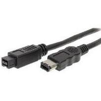 shiverpeaks BASIC-S FireWire 1394b Kabel, 9 Pol Stecker - 6 Pol Stecker, 1,0 m, High Speed FireWire 800MBit/Sek. (BS77321)
