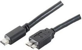 shiverpeaks BS77142-1.8 1.8m USB C Micro-USB B Männlich Männlich Schwarz USB Kabel (BS77142-1.8)