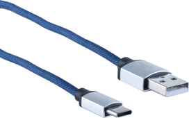 shiverpeaks BS14-50030 USB Kabel 2 m USB 2.0 USB A USB C Blau (BS14-50030)