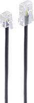 shiverpeaks BASIC-S Modular-Kabel, RJ11 - RJ45 Stecker RJ11 Stecker mit 6 Pin-Positionen, 4 belgegt (BS70253)