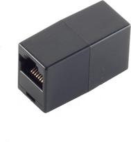 shiverpeaks BASIC-S Modular-IN-line Adapter, RJ45, schwarz RJ45 Kupplung - RJ45 Kupplung, 1:1 belegt, ungeschirmt (BS71220-8)