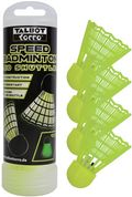 TALBOT torro LED Speed Badminton Shuttle/Ball, 4er Pack Shuttles für das Spiel bei Dunkelheit, Schalter im Inneren, - 1 Stück (490181)