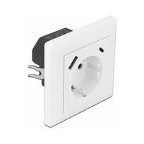 Einbausteckdose mit 2 USB Ladeports 3,4 A, 1 x USB Typ-A und 1 x USB Type-C™