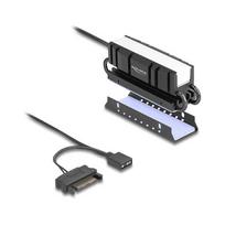 M.2 Kühlkörper für SSD 2280 mit RGB LED Beleuchtung